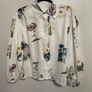 Floral Print Women's Top